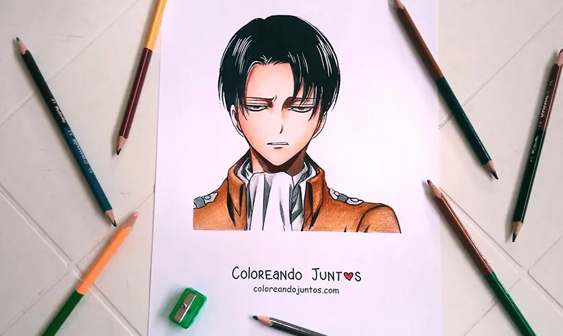 Dibujo de Attack On Titan coloreado por Coloreando Juntos