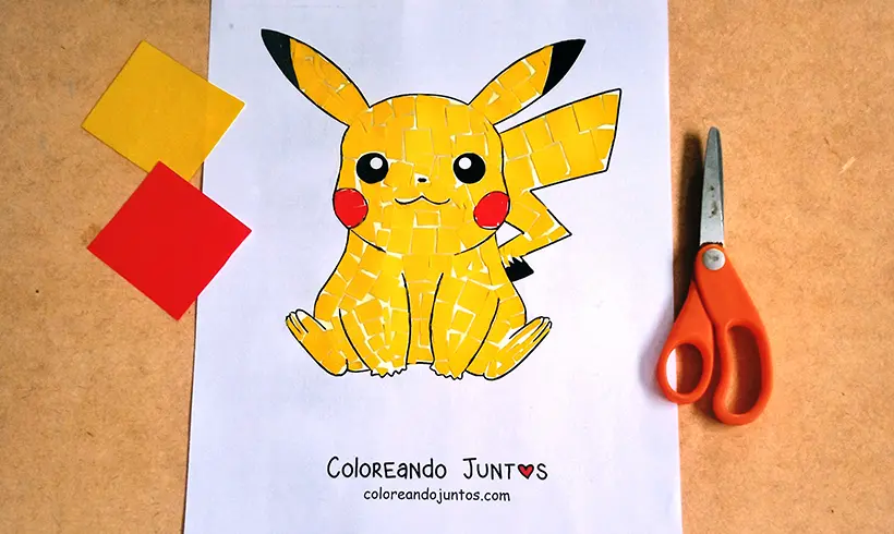 Dibujo de Pokémon coloreado por Coloreando Juntos