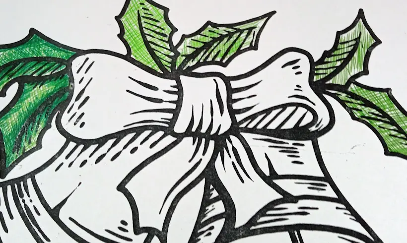 Paso 1 para pintar con Bolígrafos