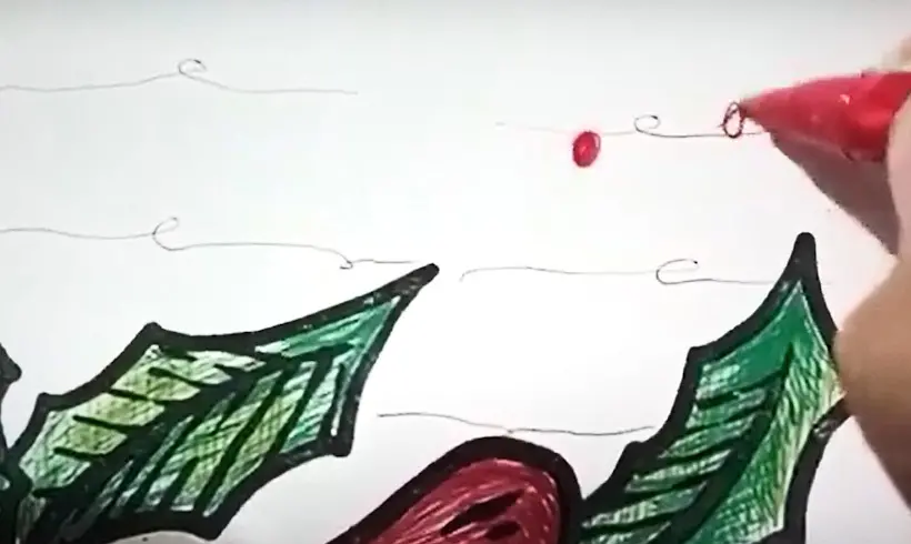 Paso 5 para pintar con Bolígrafos