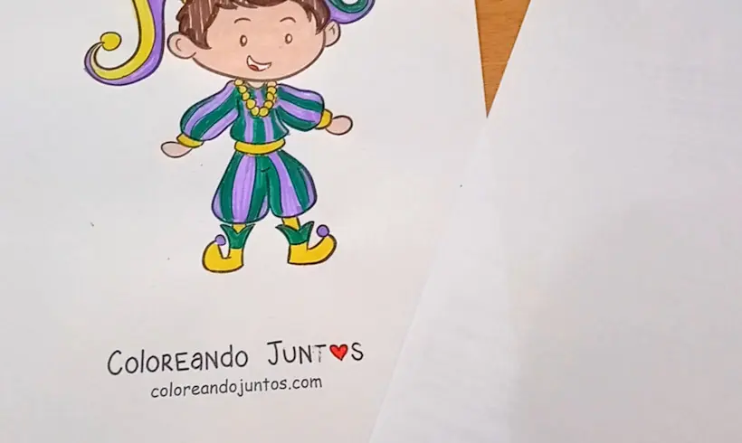 Paso 2 para pintar con cepillo de dientes