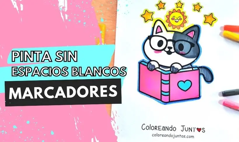 Color plano con marcadores: Características y Trucos para Aplicarla