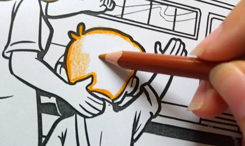 Paso 2 para Colorear por Capas