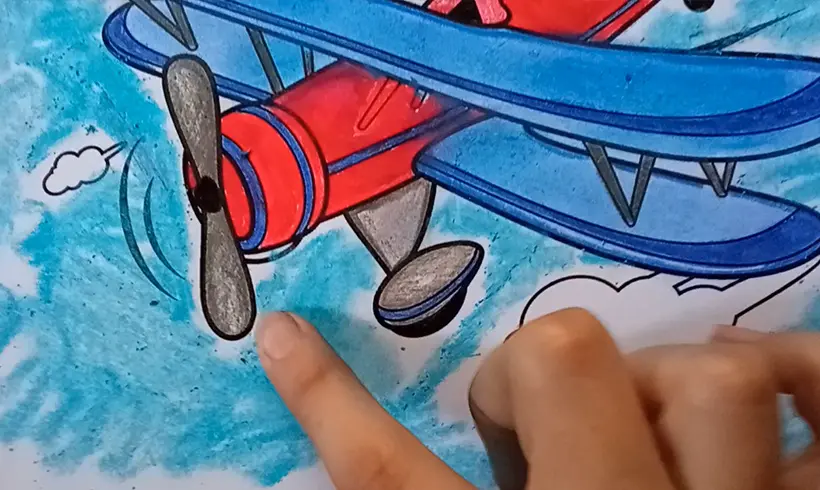 Paso 5 para difuminar colores