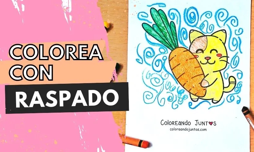 Raspado con crayones de cera: Características y Trucos para Aplicarlo