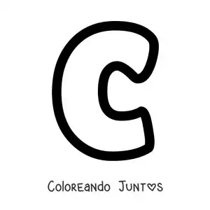 Letra C minúscula