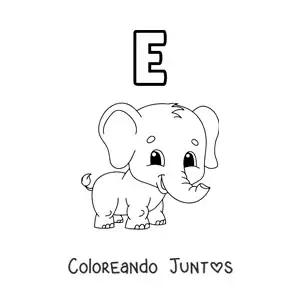 E de elefante