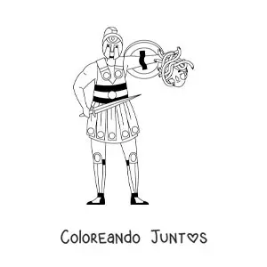 Perseo con la cabeza de Medusa