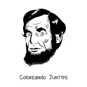 El rostro de Abraham Lincoln