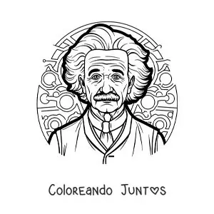 Albert Einstein el científico animado