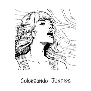 Retrato de Taylor Swift