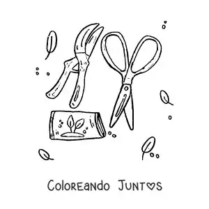 Herramientas de jardinería