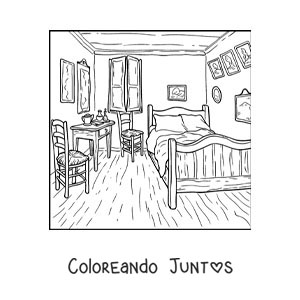 Cuadro famoso de Van Gogh para niños