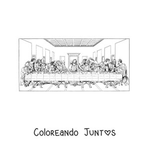 La última cena de da Vinci