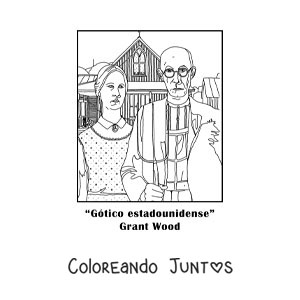 Gótico estadounidense de Grant Wood