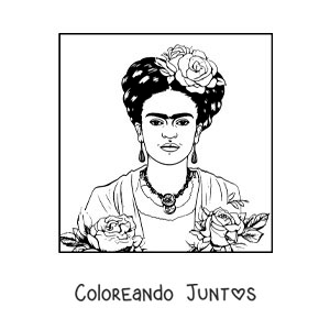 Retrato de Frida Kahlo