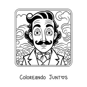 Salvador Dalí animado para niños