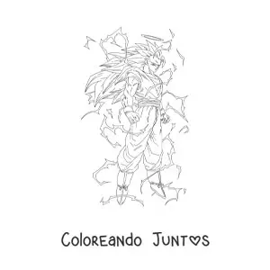Goku Super Saiyajin 3