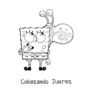 Bob Esponja y Gary