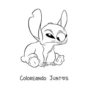 Stitch enojado