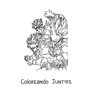 Fases de Goku