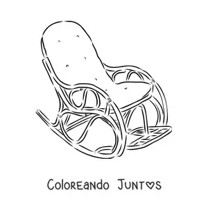 Silla mecedora