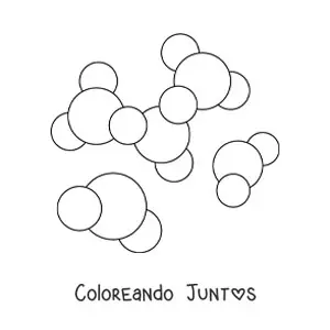 Imagen para colorear de las enzimas