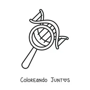 Imagen para colorear de la genética