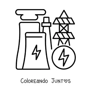 Central de generación de energía eléctrica