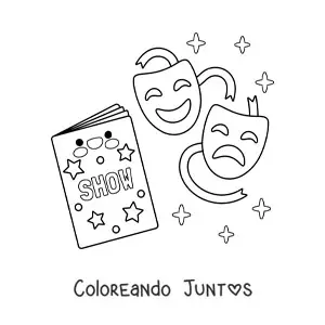 Máscaras de teatro
