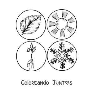 Símbolos de las estaciones