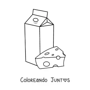 Queso y leche