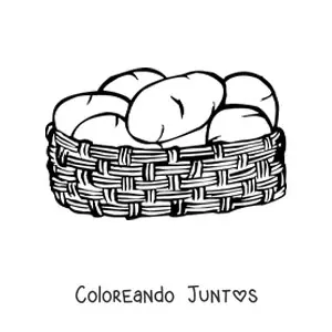 Cesta de papas