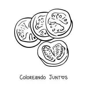 Rebanadas de tomate