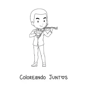 Chico violinista