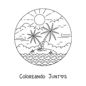 Isla paradisíaca