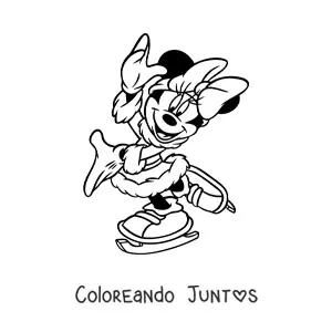 Minnie en Navidad