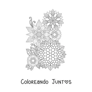 Flores mandala 2