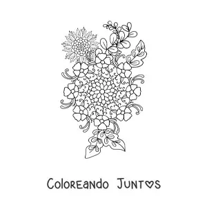 Flores mandala 3