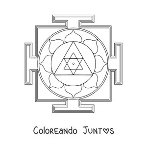 Mandala de Ganesha Yantra