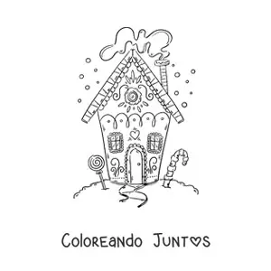 Casa de jengibre pequeña