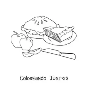 Pie de manzana