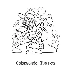 Zombie caminando
