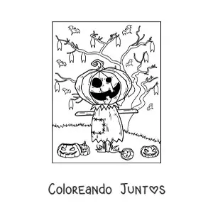 Espantapájaros de miedo