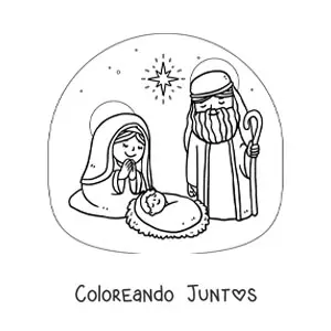 Nacimiento del niño Jesús