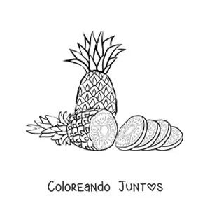Piña rebanada 2