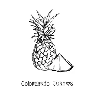 Rebanada de piña