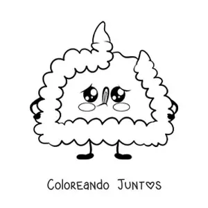 Cerebro kawaii grande