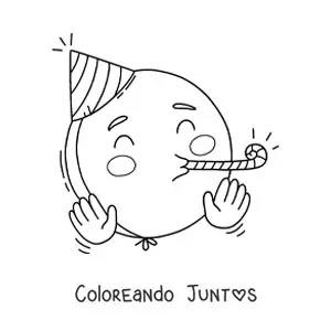 Emoji de celebración de cumpleaños