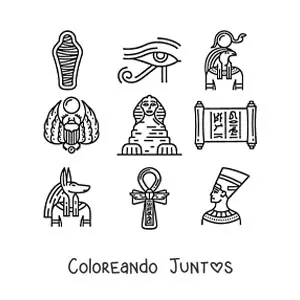 Elementos de la cultura egipcia